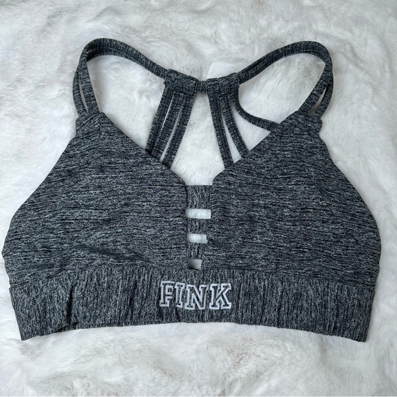 PINK Victoria's Secret Other - Victoria Secret Pink Ultimate Grey Sports Bra
